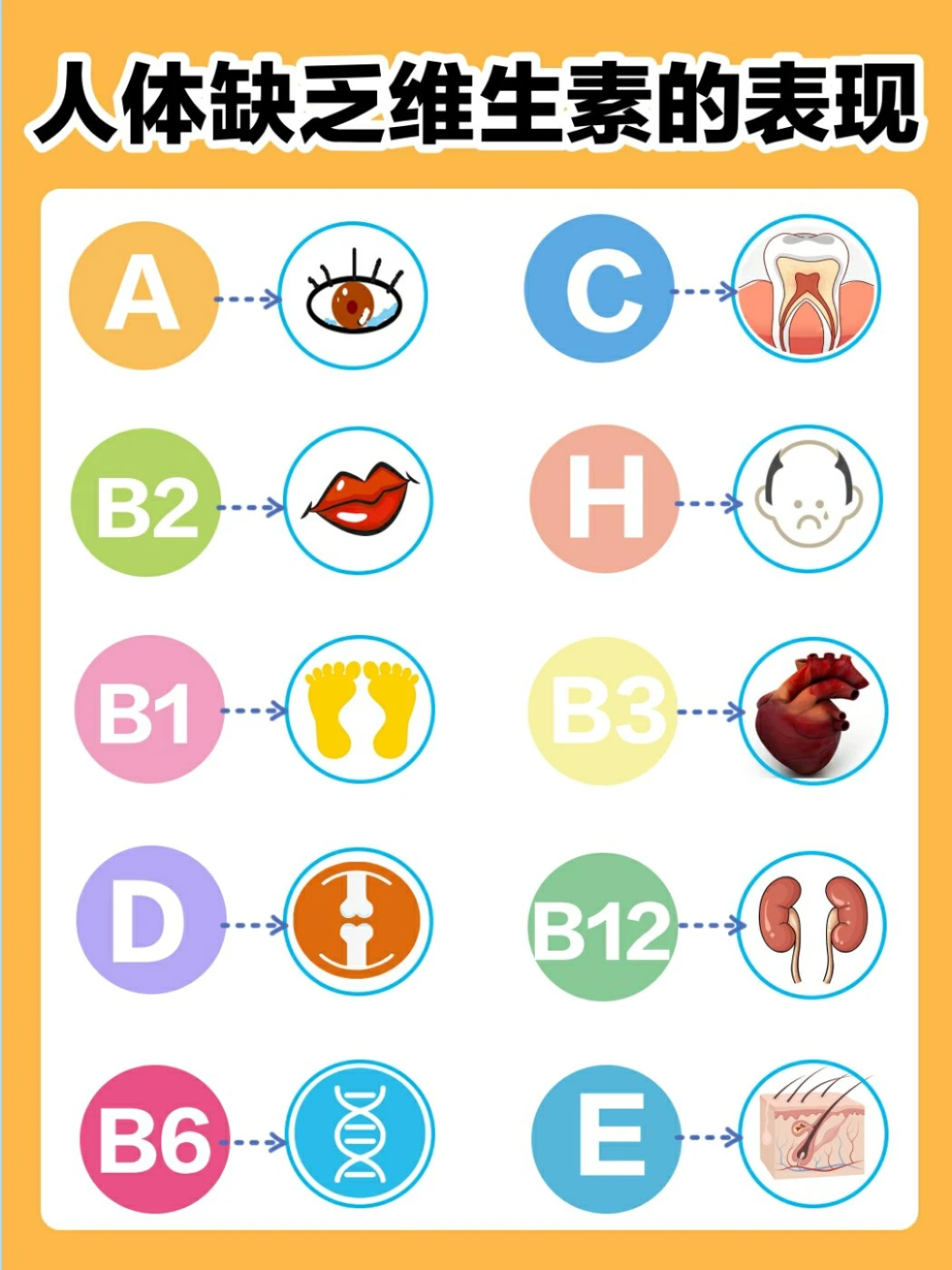 ☝️1分钟了解自己缺不缺维生素❗