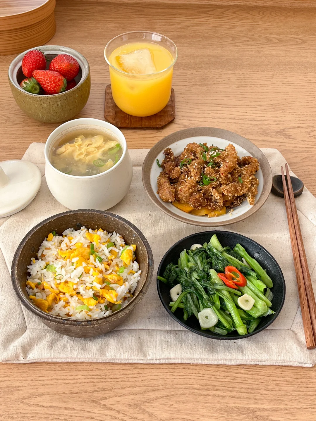 一人食｜很爱我的普通小生活🍓