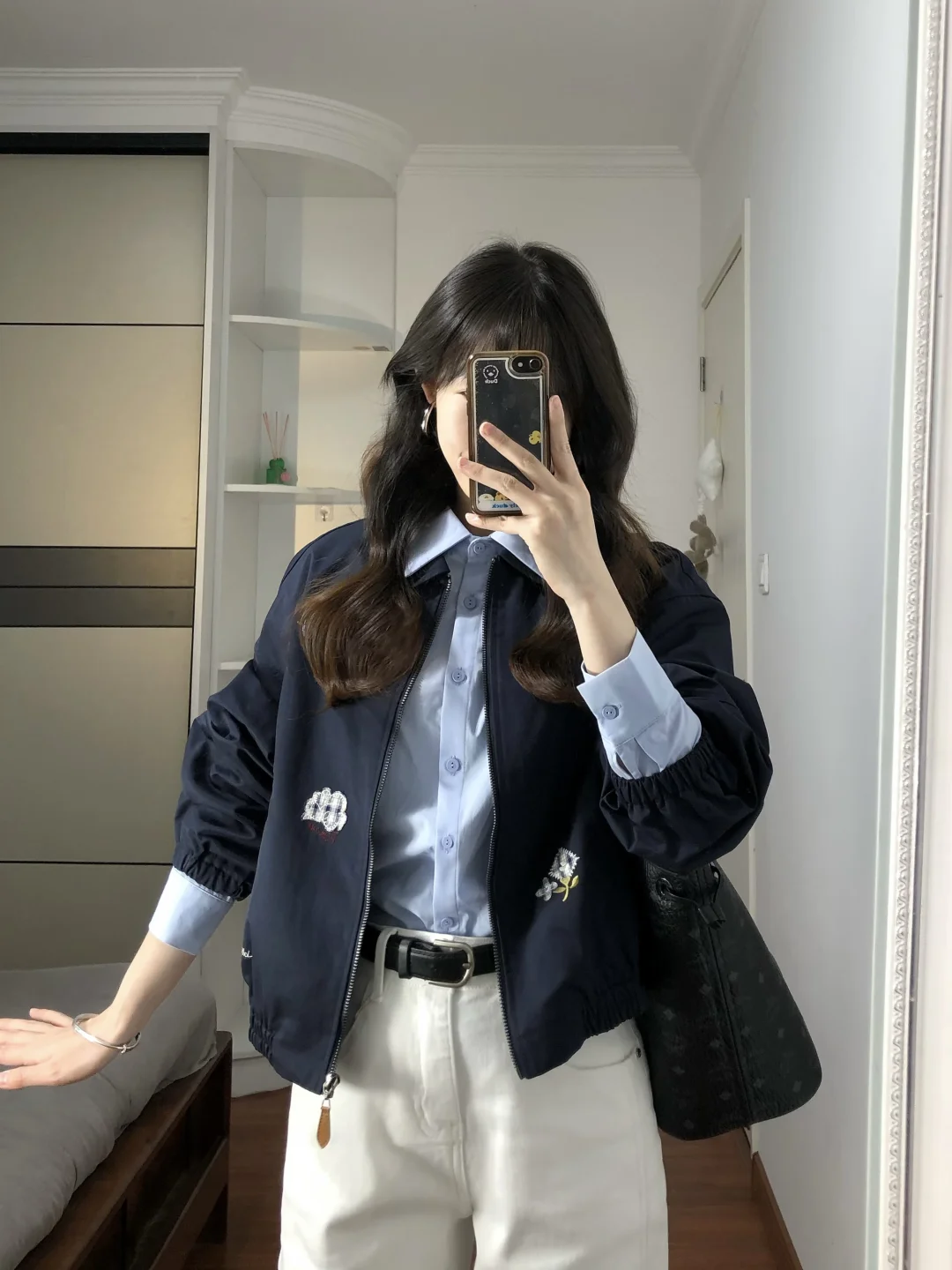 韩系秋冬通勤outfit～