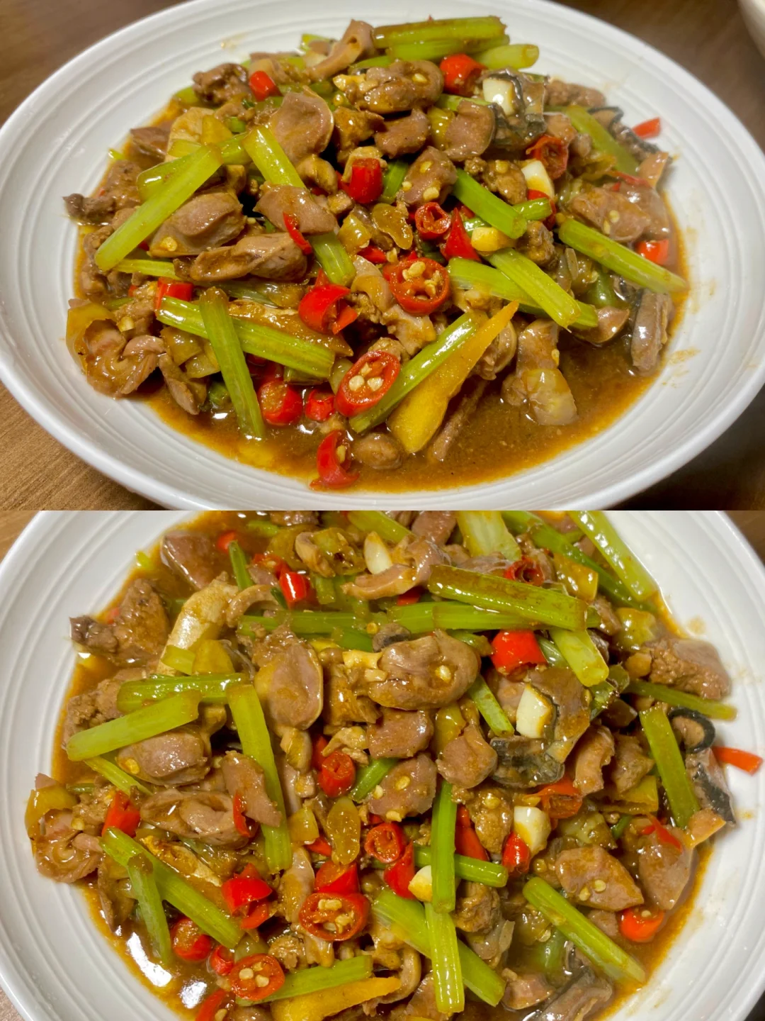 泡椒鸡杂 今天又吃撑了😋