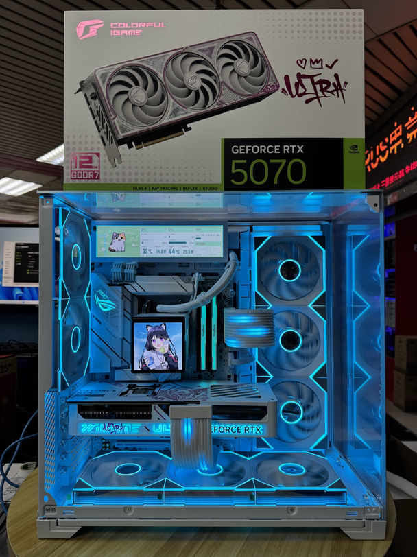 深圳同城南山｜推荐9800X3D➕5070白色颜值