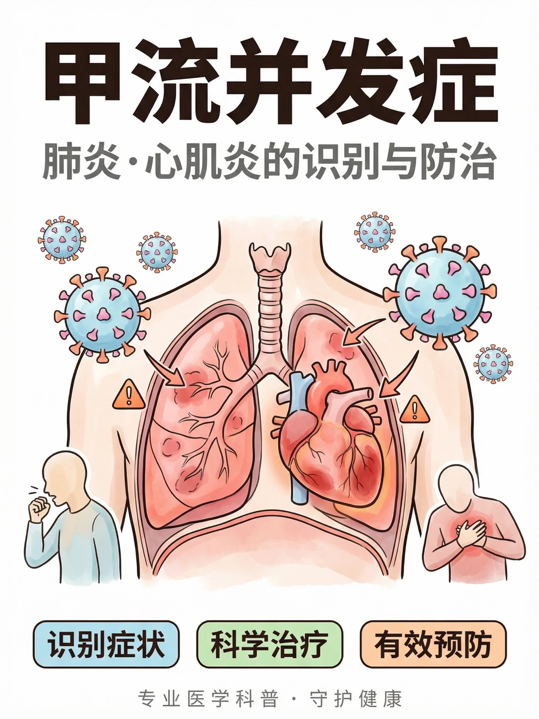 只是感冒？甲流并发症，足以掏空一个家！