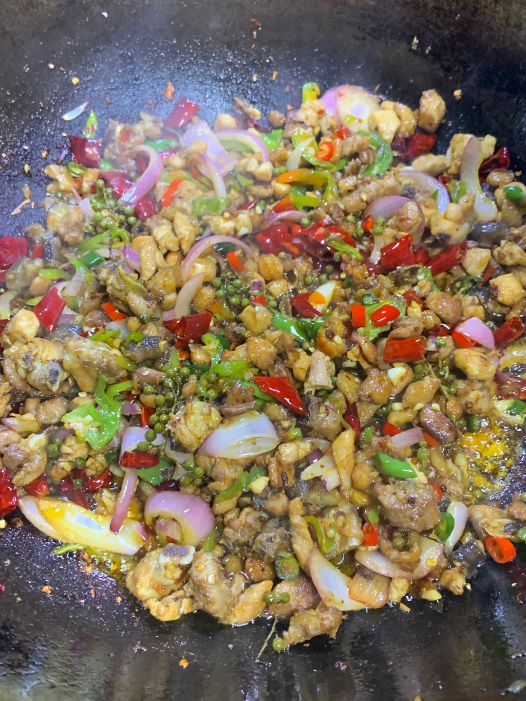 🔥一定要试试这道辣炒鸡丁！巨好吃还下饭！