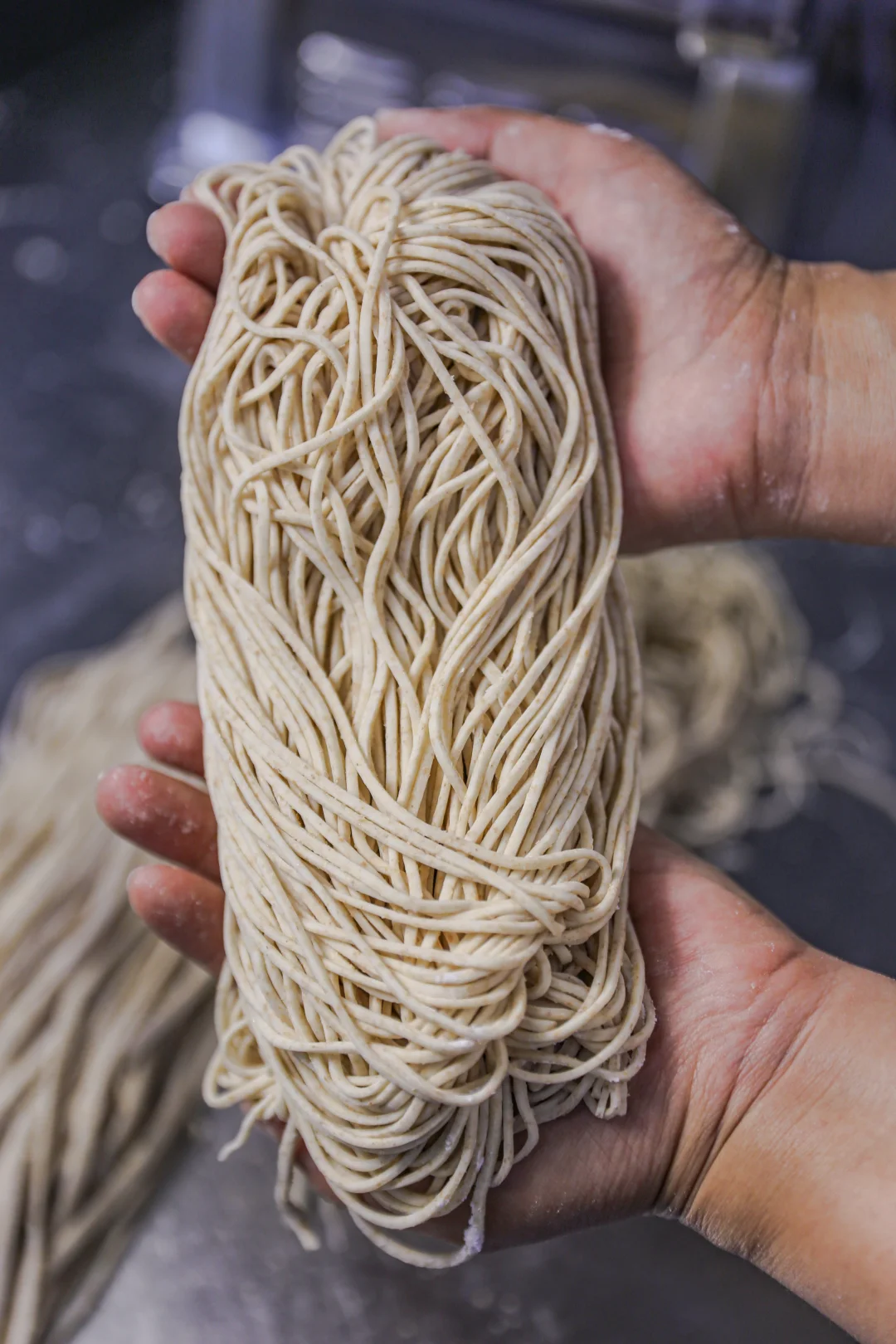 妈妈做了几十年的全麦面条配方，顺滑劲道