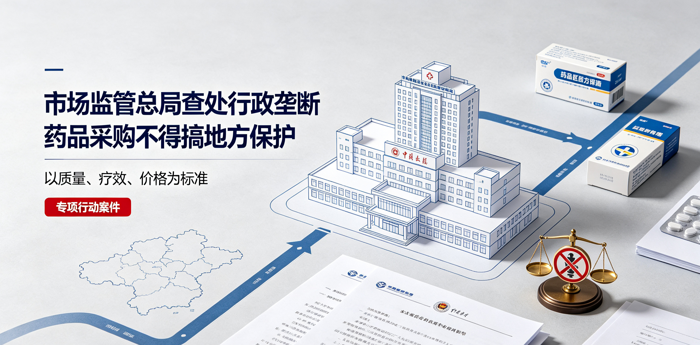  医药市场不许搞地方保护，滥用行政权力限制竞争被通报
国家市场监管总局公布破除妨碍统一市场和公平竞争卡点堵点专项行动第二批案件，通报查处湖北省卫健委滥用行政权力排除、限制竞争行为。
 
经查，2025年11月，湖北省卫健委异化国家政策，印发药品鼓励应用目录，将26种本地企业药品纳入鼓励应用范围，要求