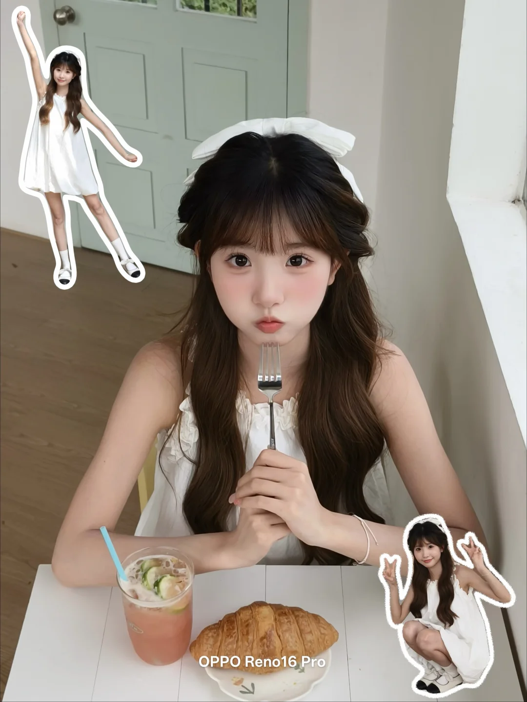 ^⌯𖥦⌯^੭存一些咖啡店创意拍照姿势！！🥐