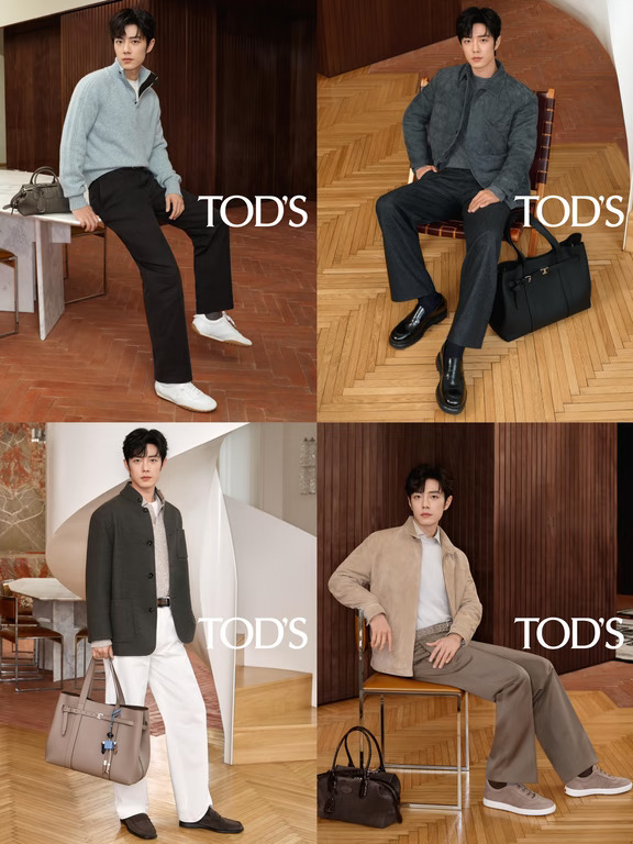 Gucci + Tods 肖战已狂揽 20 支广告 ！