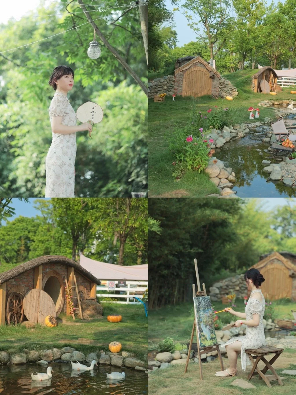 武汉霍比特小屋农场❗️假装在国外❗️