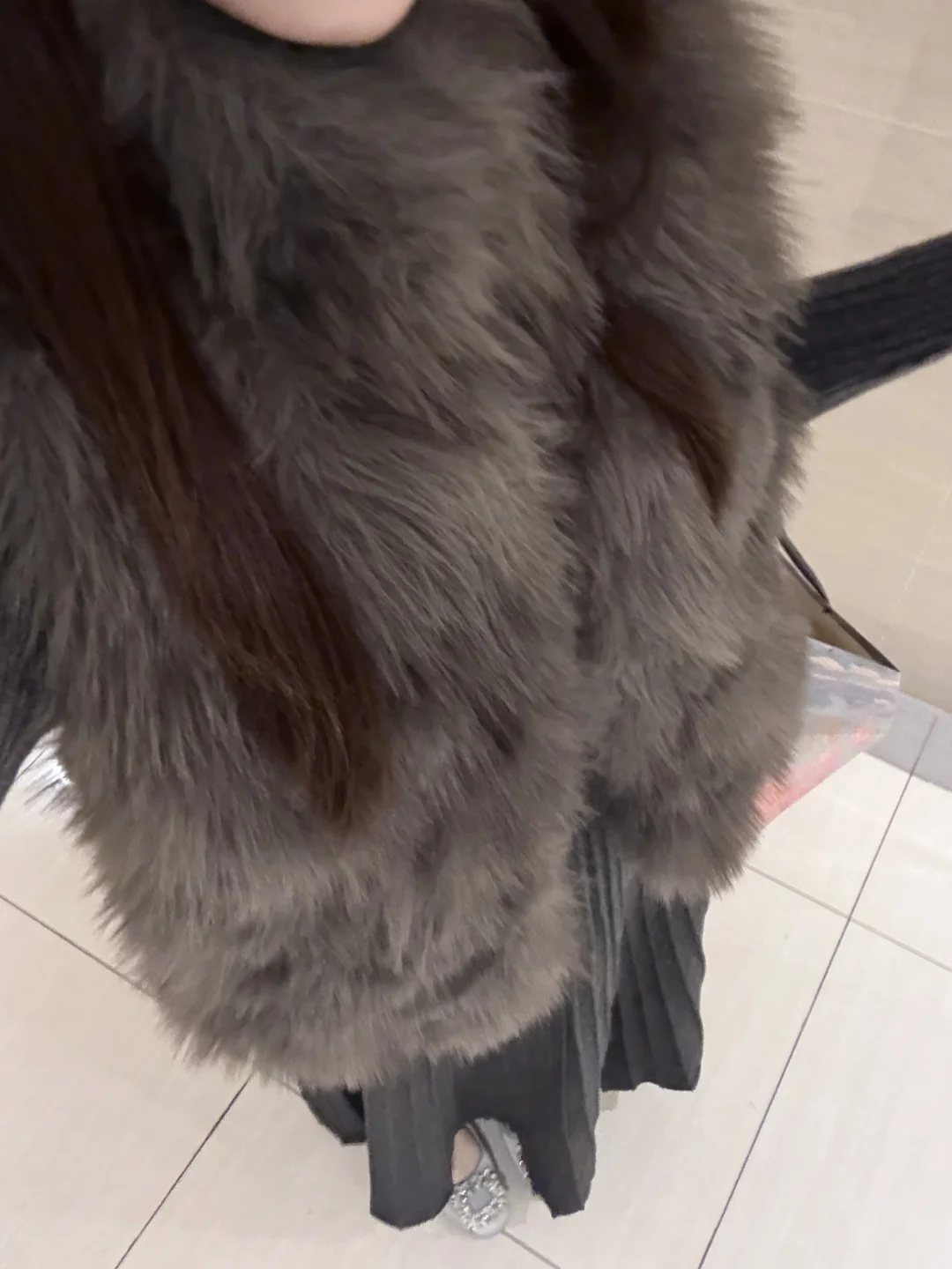 5werkwen皮草马甲 已留