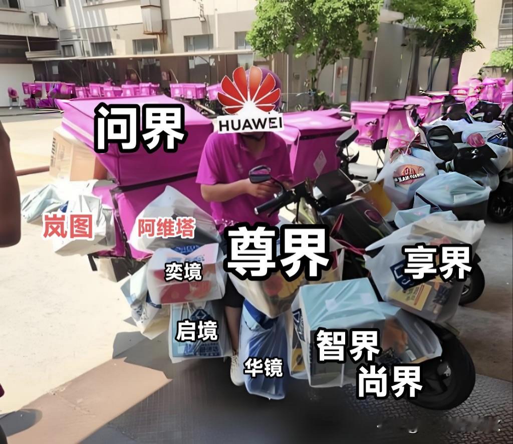 问界当年确实一举超越了BBA，在2024 - 2025年上半年，几乎称霸了高端车市场。不过，去年下半年国产竞品进步显著，问界也随之显得颇为平庸。尊界的销量在同价位段近乎呈断崖式领先，但其他几个“界”系列车型却始终表现平平。
   综合来看，我觉得品牌推出得过多了。鸿蒙智行旗下最多保留三个品牌就足够，