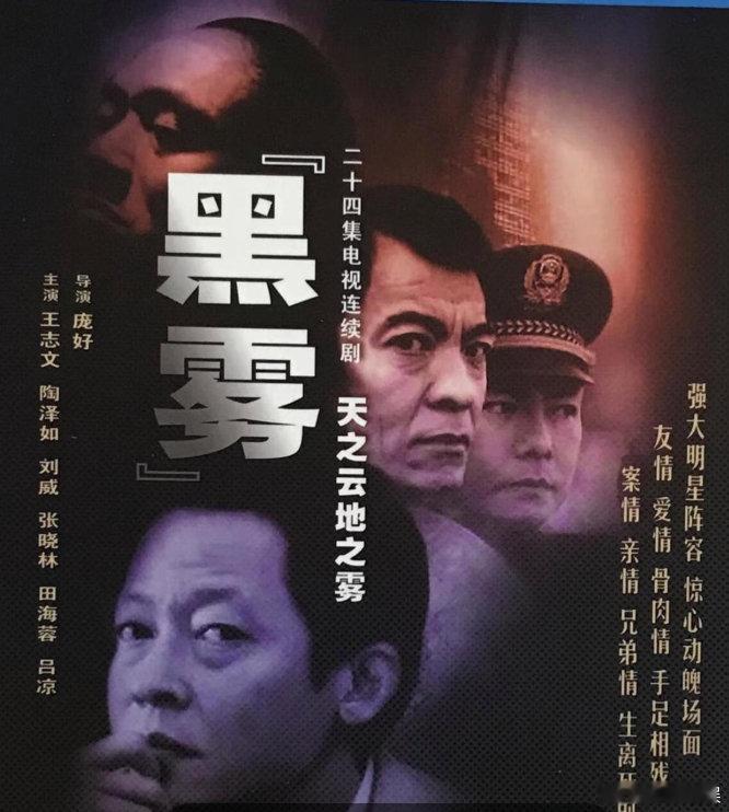 《黑色三部曲》：黑冰+黑洞+黑雾，陈道明vs王志文电视剧
（留👍🏻再取）評见 ​​​