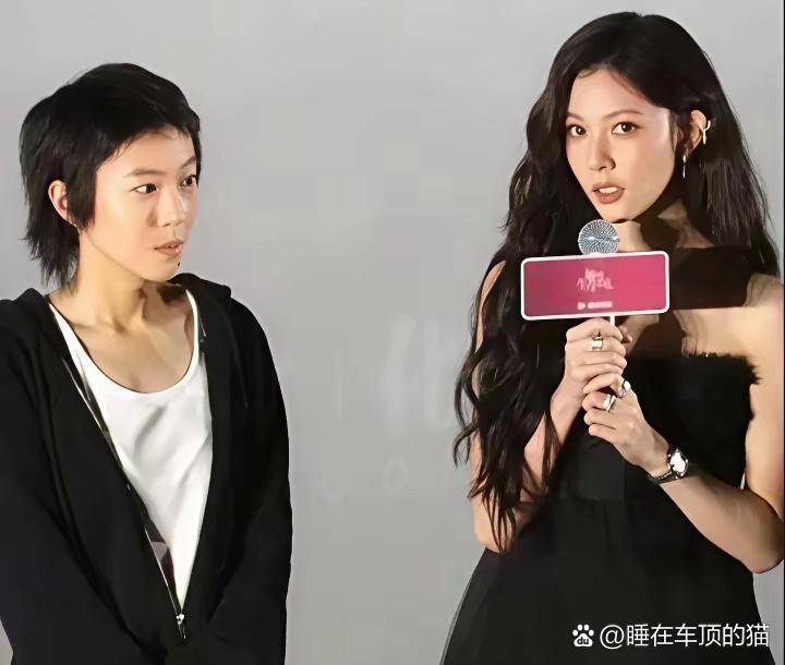 窦靖童出场的地方，宋妍霏基本都在，两人几乎形影不离。如今宋妍霏也已稳稳融进王菲的圈子——前日阿那亚虾米音乐节，王菲带着李嫣、宋妍霏和一众朋友坐在台下看窦靖童登台，演出一散，几个人又转去餐馆接着吃饭。 ​