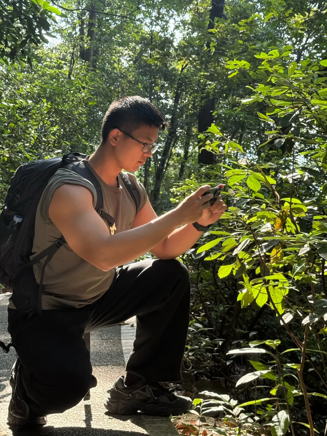 周末啦，蹲蹲爬山的搭子⛰️