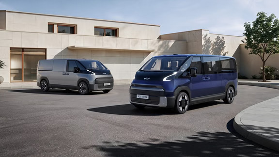 起亚 PV7 货运版登场！800V商用电动货车