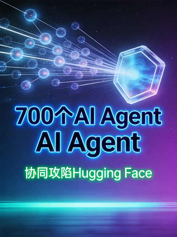700个AI Agent协同攻陷HF