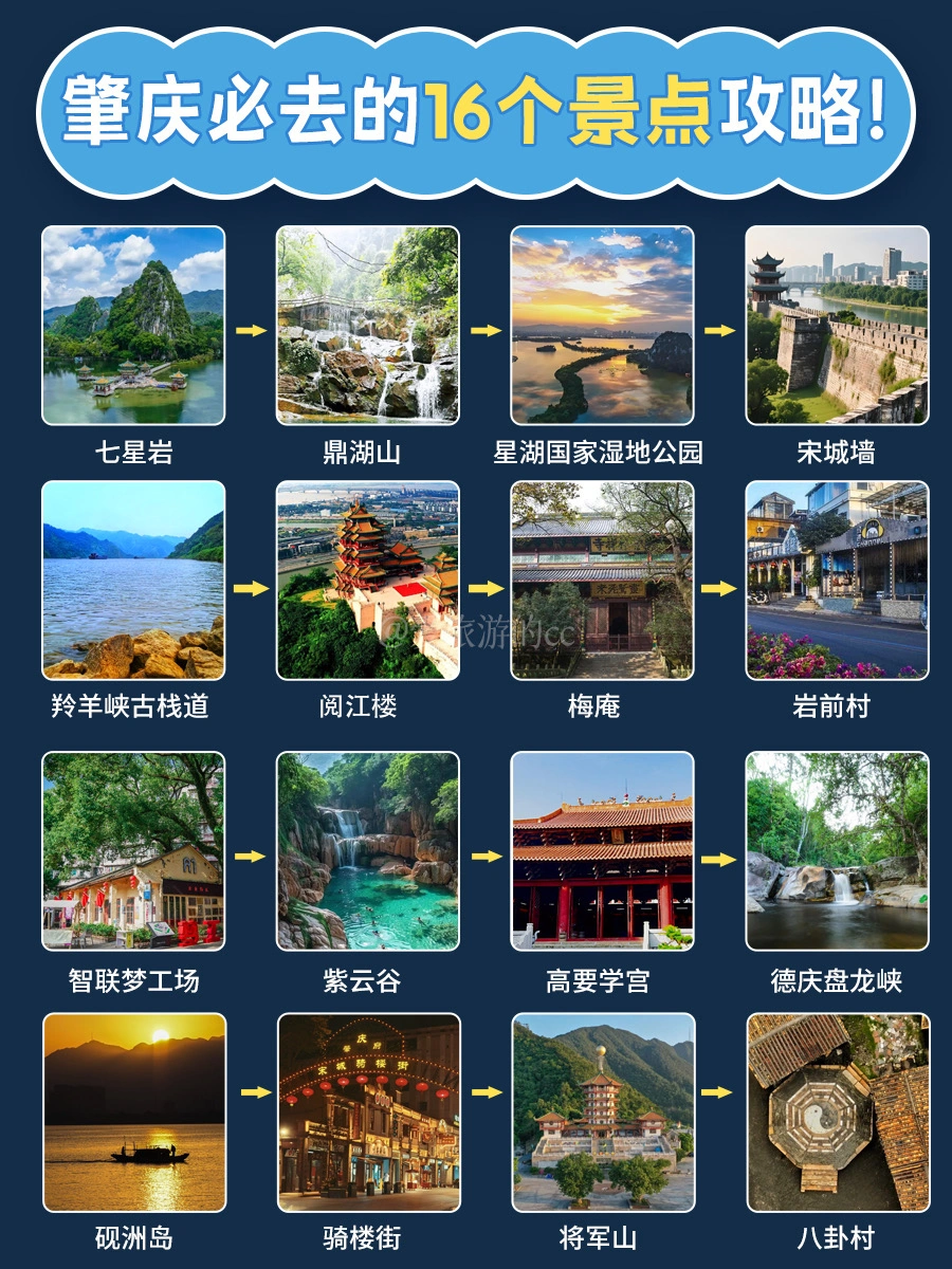 肇庆旅游攻略丨不挤桂林，不输苏州