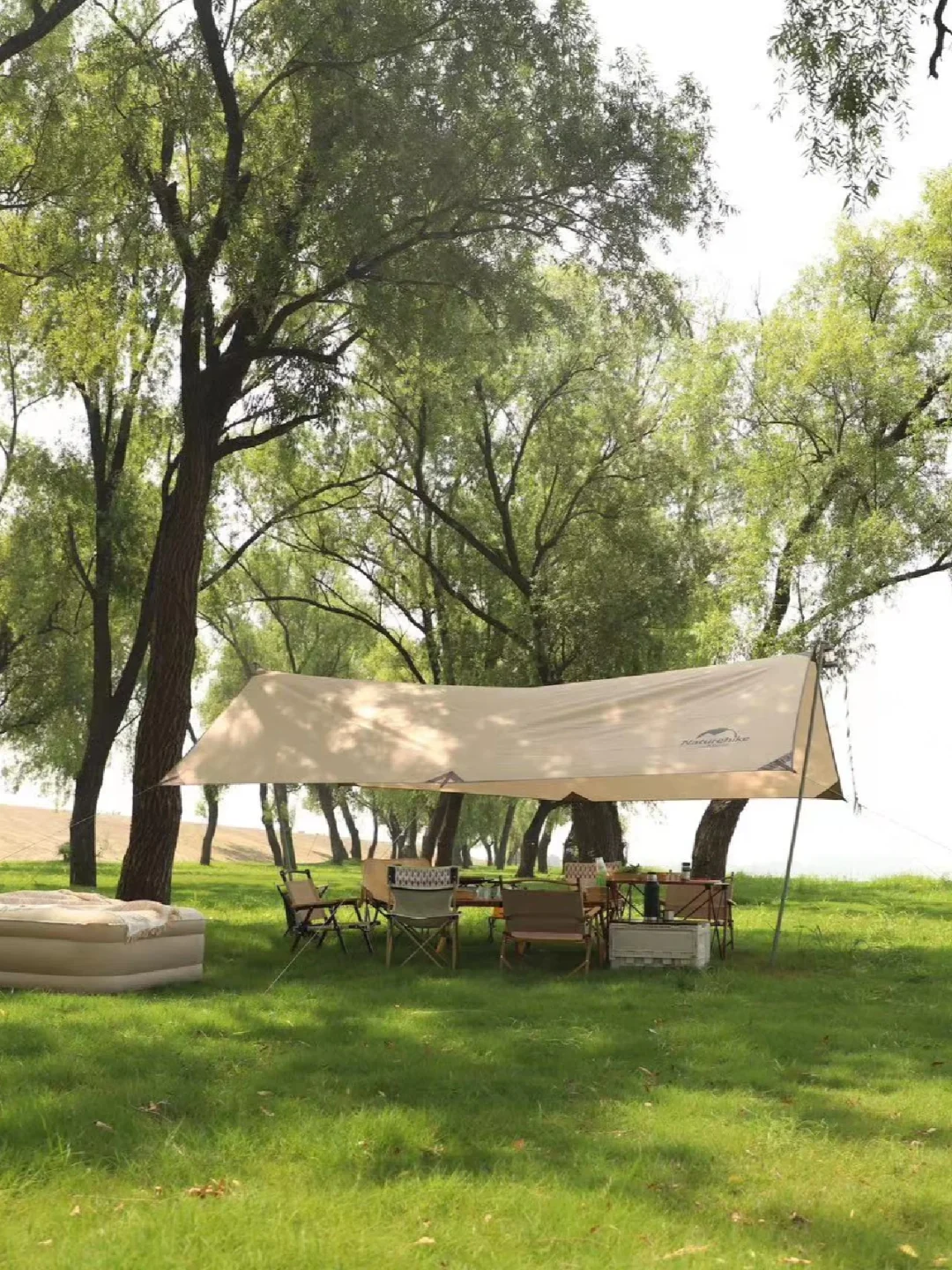 武汉新晋免费露营地🏕️一望无际的大草坪❗