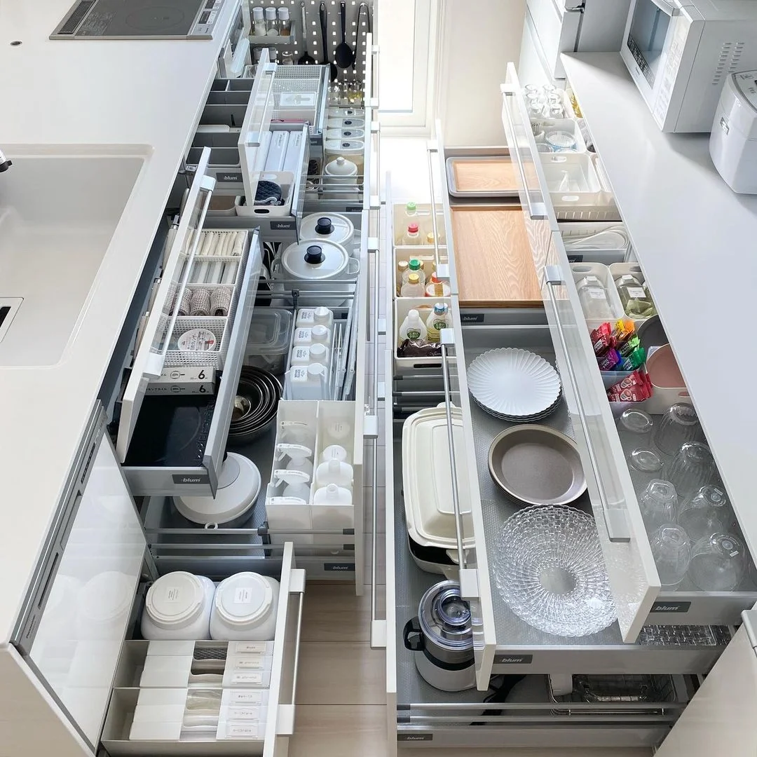 4㎡厨房收纳，让人佩服得五体投地