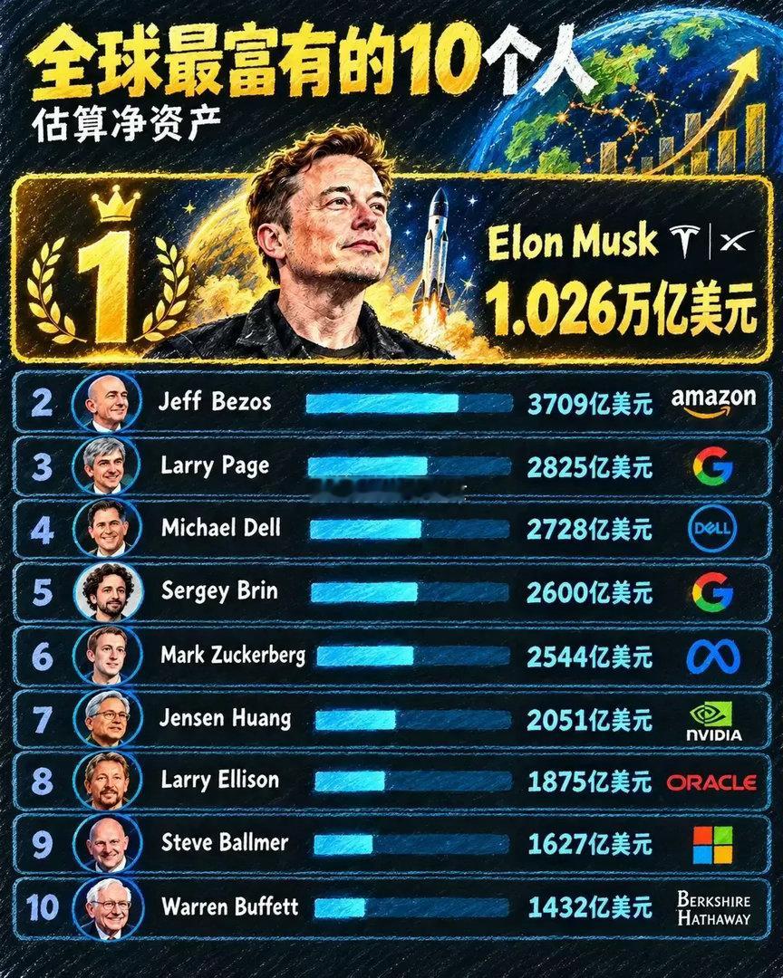 纳指创新高，马斯克身家再破万亿美元。马斯克身价大涨，主要原因是SpaceX股价大涨。近期SpaceX飞行与工程里程碑强化“技术兑现”叙事。 上周SpaceX在单日内完成多项任务，包括为NASA执行载人任务前往国际空间站，以及将谷歌AI芯片送入轨道；此前第14次星舰试飞首次到达近地轨道并部署星链卫星。

Space ​