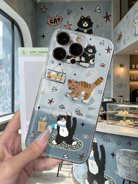 蓝猫配蓝灰壳，我终于有蓝灰猫猫壳了！