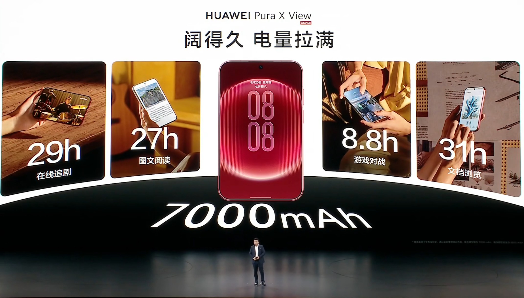 #华为官宣阔直板Pura X View#现在大家日常外出、通勤，基本都习惯用手机处理轻量工作、完成简单创作，一台屏幕视野开阔、操作顺手的手机，能极大提升日常办公和创作效率。本次享界G9及鸿蒙智行新品发布会全新亮相的华为Pura X View阔直板，主打高效阔屏体验，完美适配移动办公、轻量剪辑、手写创