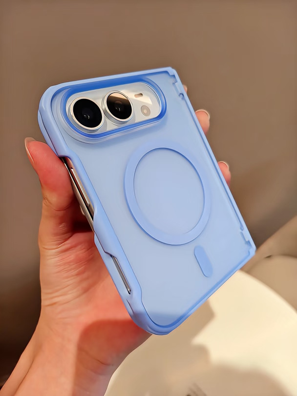 拿下拿下！iphone duo新款～暖暖的蓝💙✨