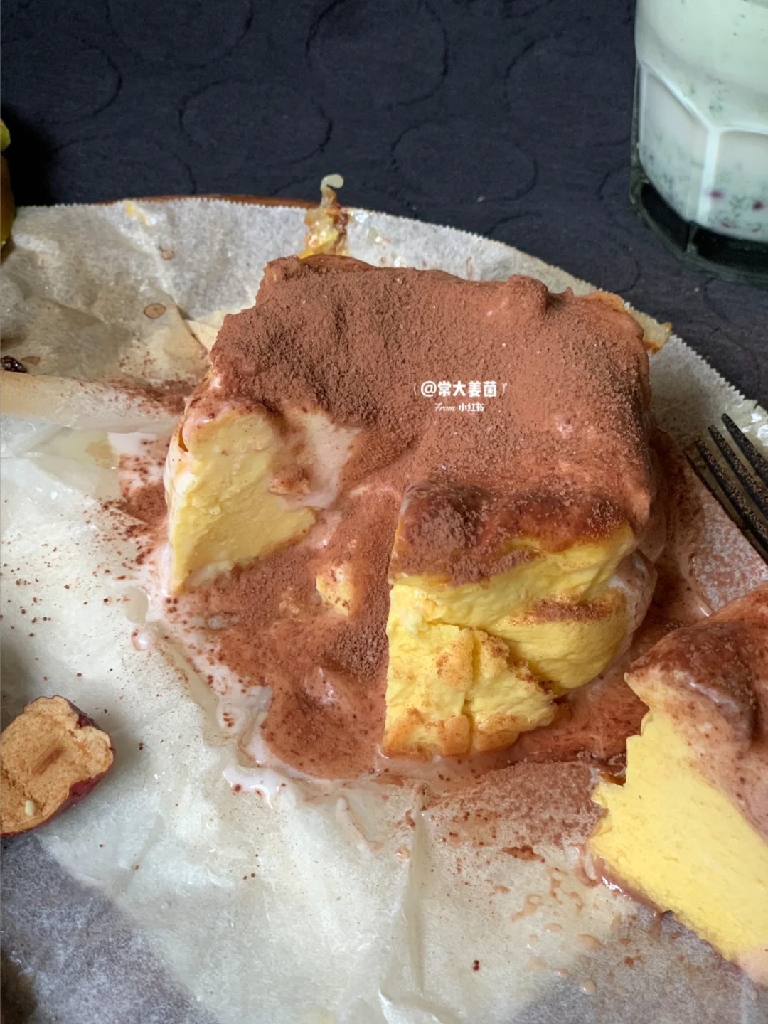 低卡快手🍴🥭🍌🍰芒果/香蕉燕麦酸奶蛋糕