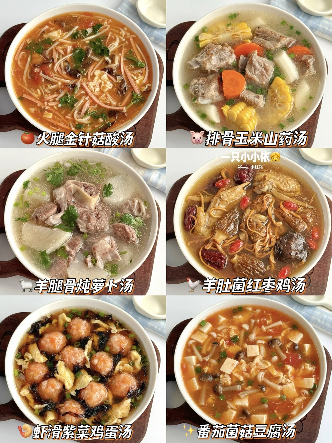 鲜掉眉毛✨初夏营养汤合集！滋补养胃喝不腻