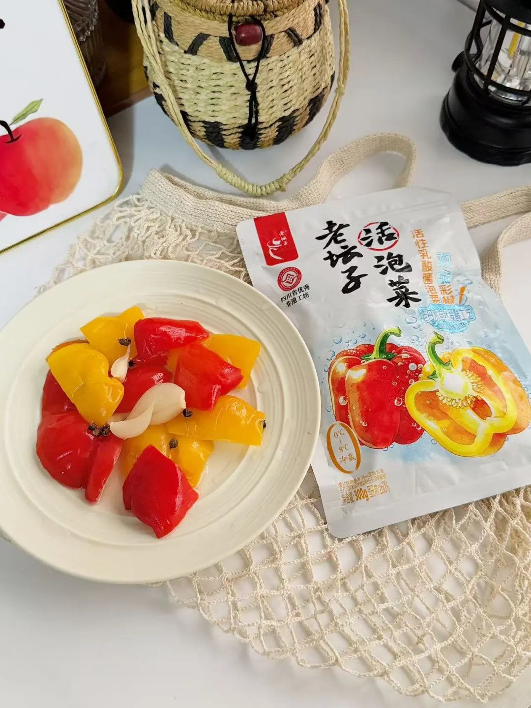 双脆彩椒拌去皮鸡腿肉｜清爽开胃凉拌家常菜