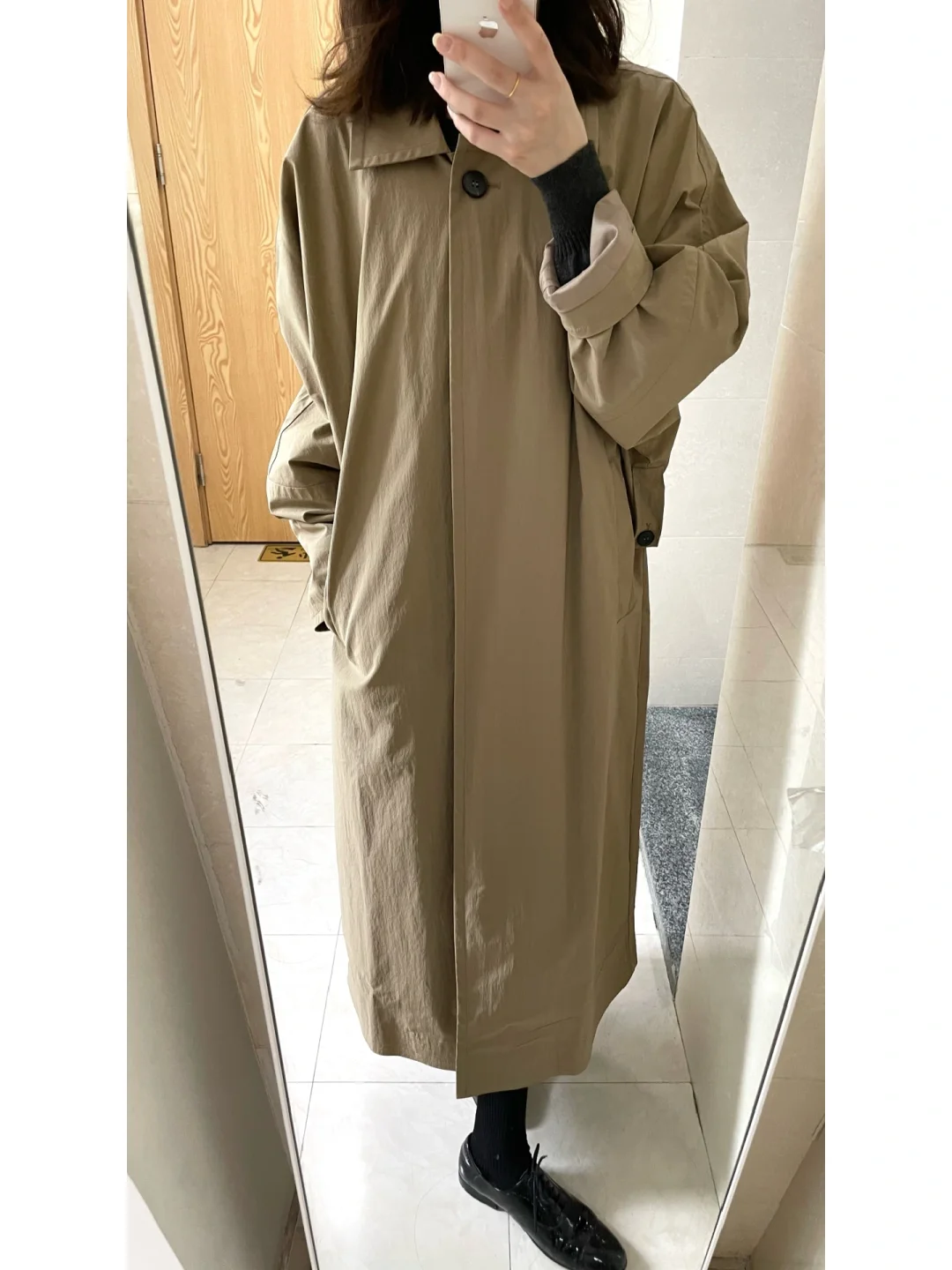 喜欢大大的风衣🧥