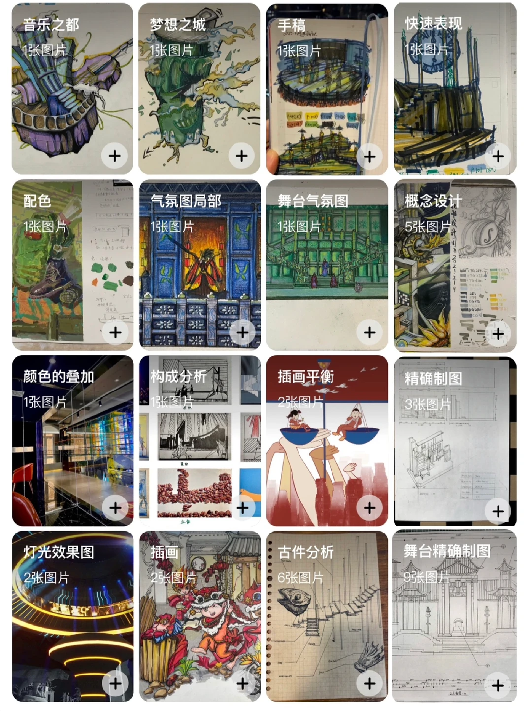 作品集的分类神器