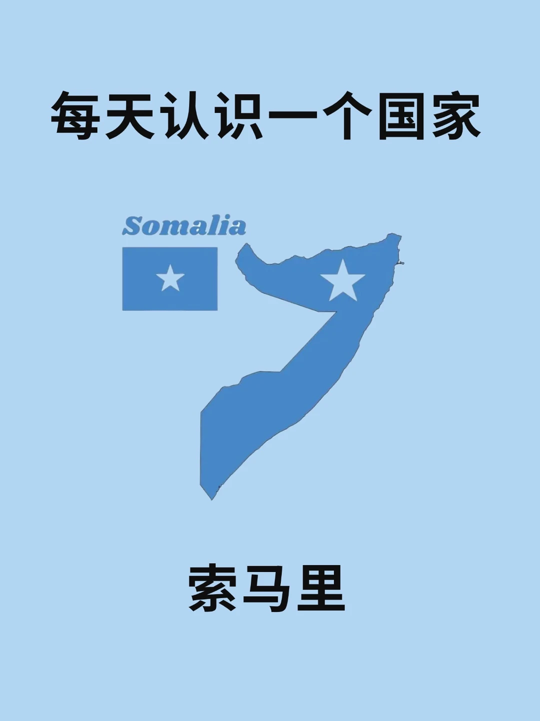 每天认识一个国家—索马里🇸🇴
