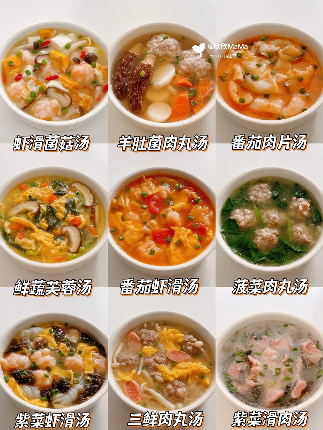 来，入春后多喝这些营养汤‼️巨好喝