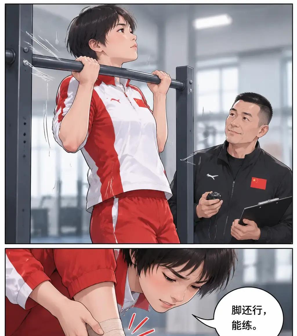 全红婵这次重新出现在镜头前，评论区几乎全在刷同一句话：差点没认出来。
整个人明显薄了一大圈。
谁能想到，她硬是比伤病最严重的时候整整瘦了7公斤。
普通人减个十几斤都觉得要脱层皮，更别提顶级运动员。她往下掉秤的时候，脚踝韧带还是二度损伤的状态。
最难受的那阵子，关节里积液足足有8毫升，脚踝肿得