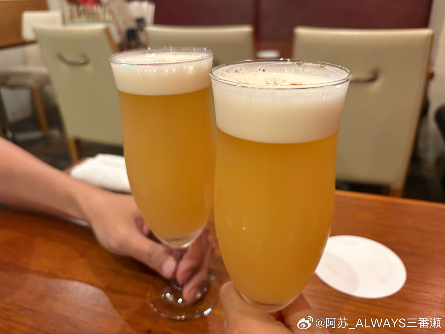 #东京#青森郷土料理・らせら。过节，吃点喜欢的青森菜[抱一抱]第一次在东京吃贝味噌锅，好吃！苹果啤酒也好喝[抱一抱] ​