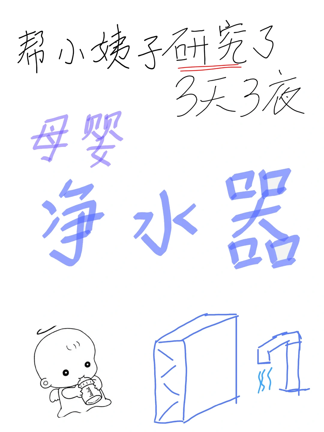 研究了三天三夜，有娃家庭净水器全攻略