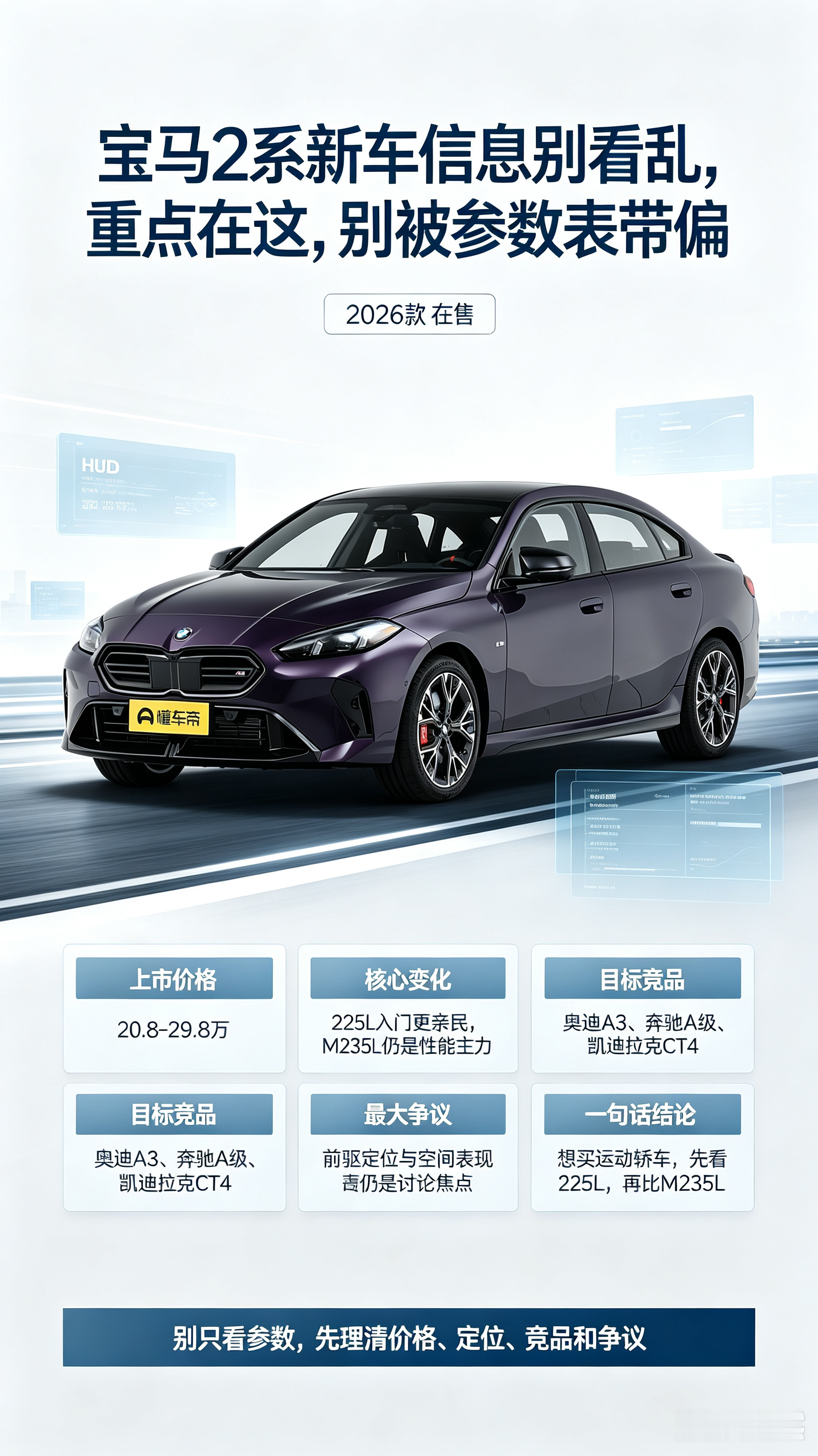 宝马2系新车重点别被参数带偏