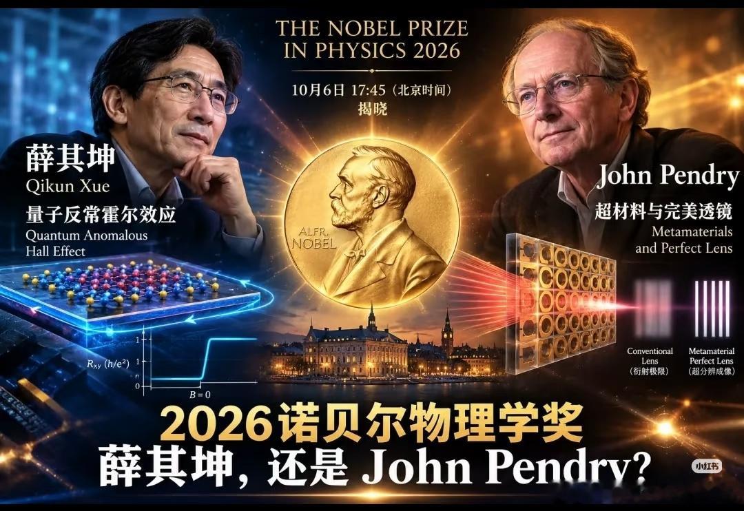 量子霍尔效应，简单说就是：电子在特殊条件下，会像上了高速公路一样，各走各的道，不碰撞、不堵车，几乎没有能量损耗。

这个效应，已经拿过三次诺贝尔奖了。1985年、1998年、2010年，每次都是因为发现了它的一个新版本。

今年诺奖快公布了，薛其坤院士是热门人选。他的贡献是“量子反常霍尔效应”， ​