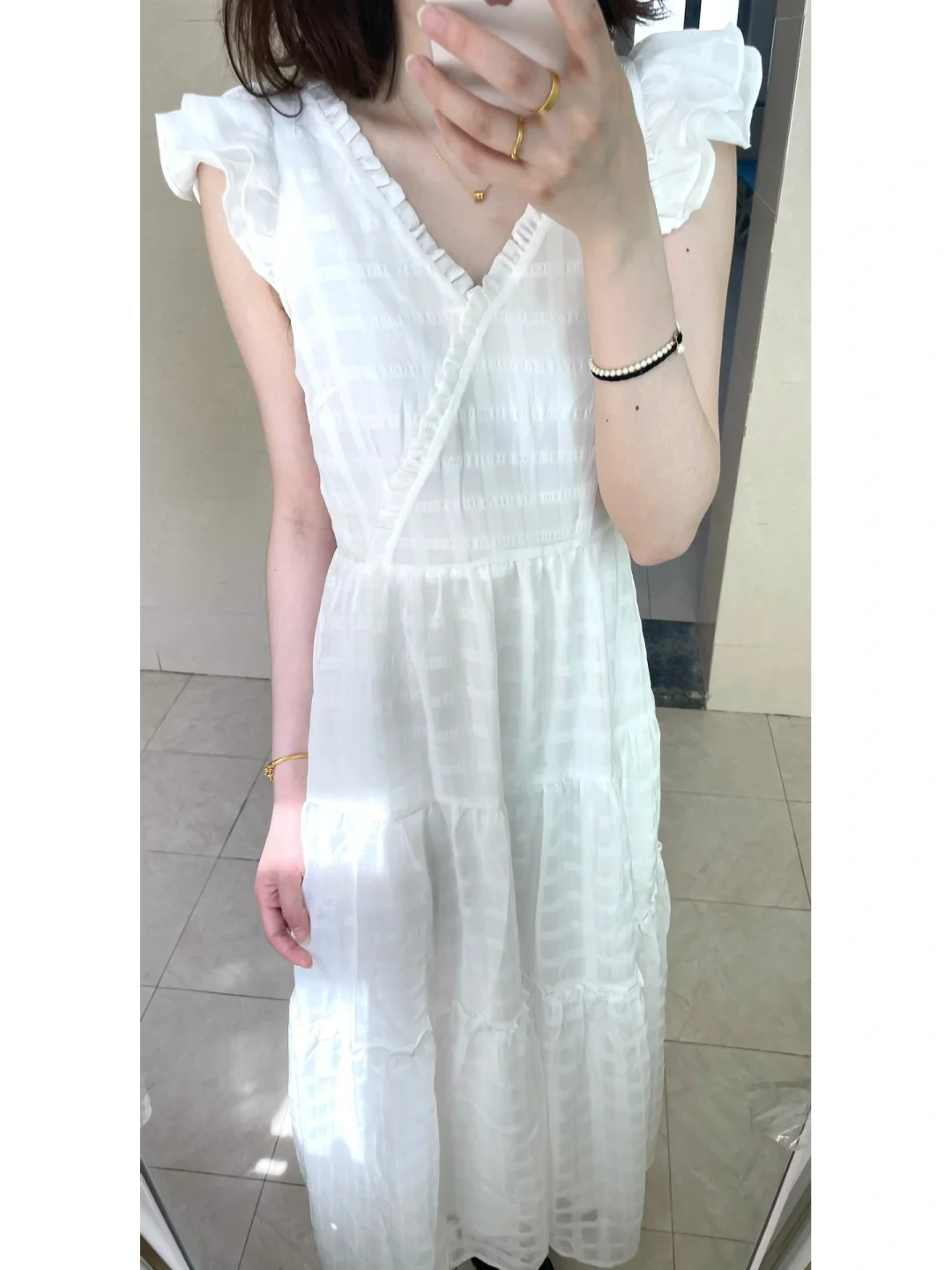 夏日小白裙②