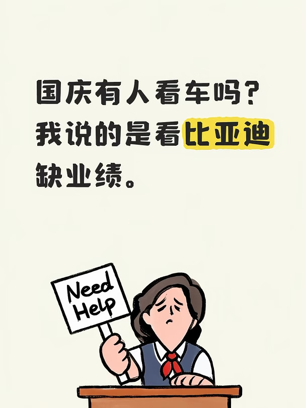 国庆期间有没有老板要买比亚迪的