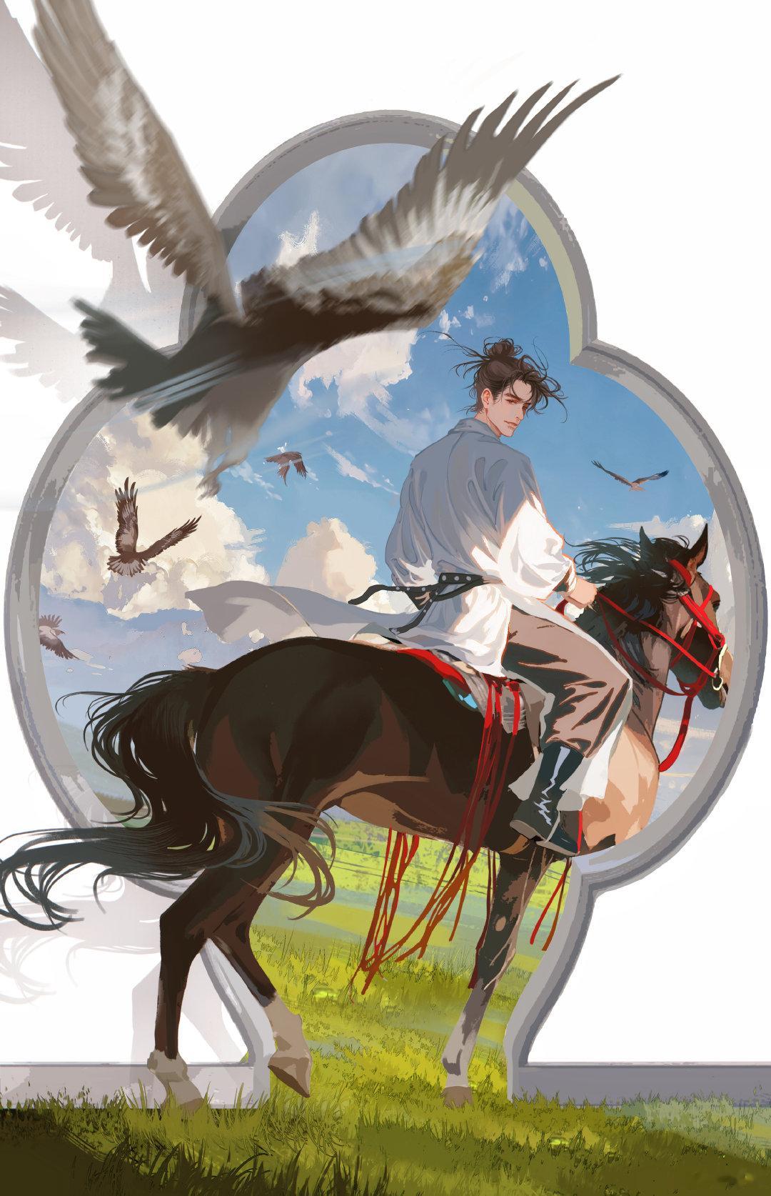 年少时，他宣布“我会成为大鹏”
暮年时，他说：“我曾是那只大鹏”
#李白[超话]# ​