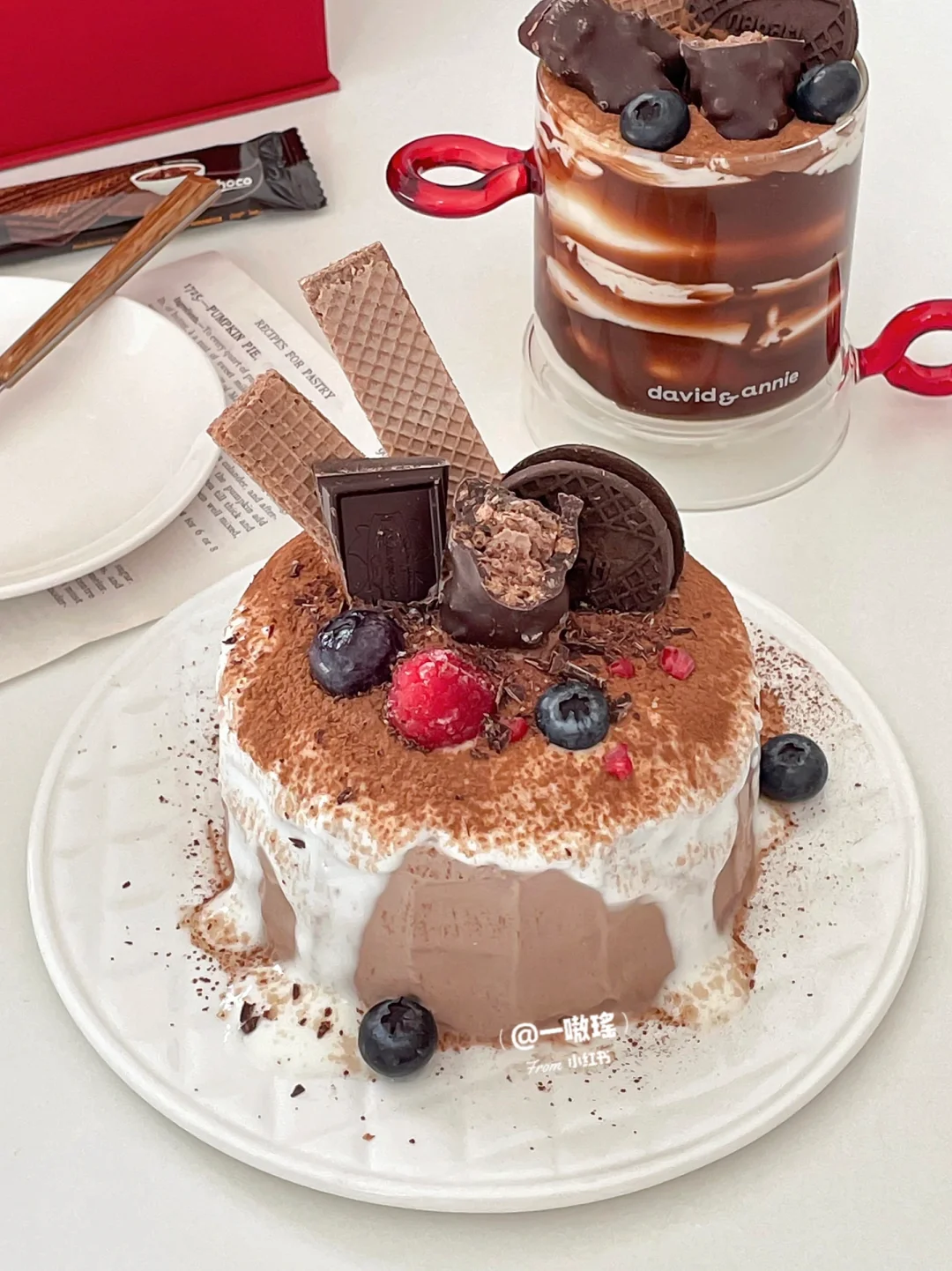 免烤箱‼｜🍫巧克力吐司伪蛋糕✨快乐减脂