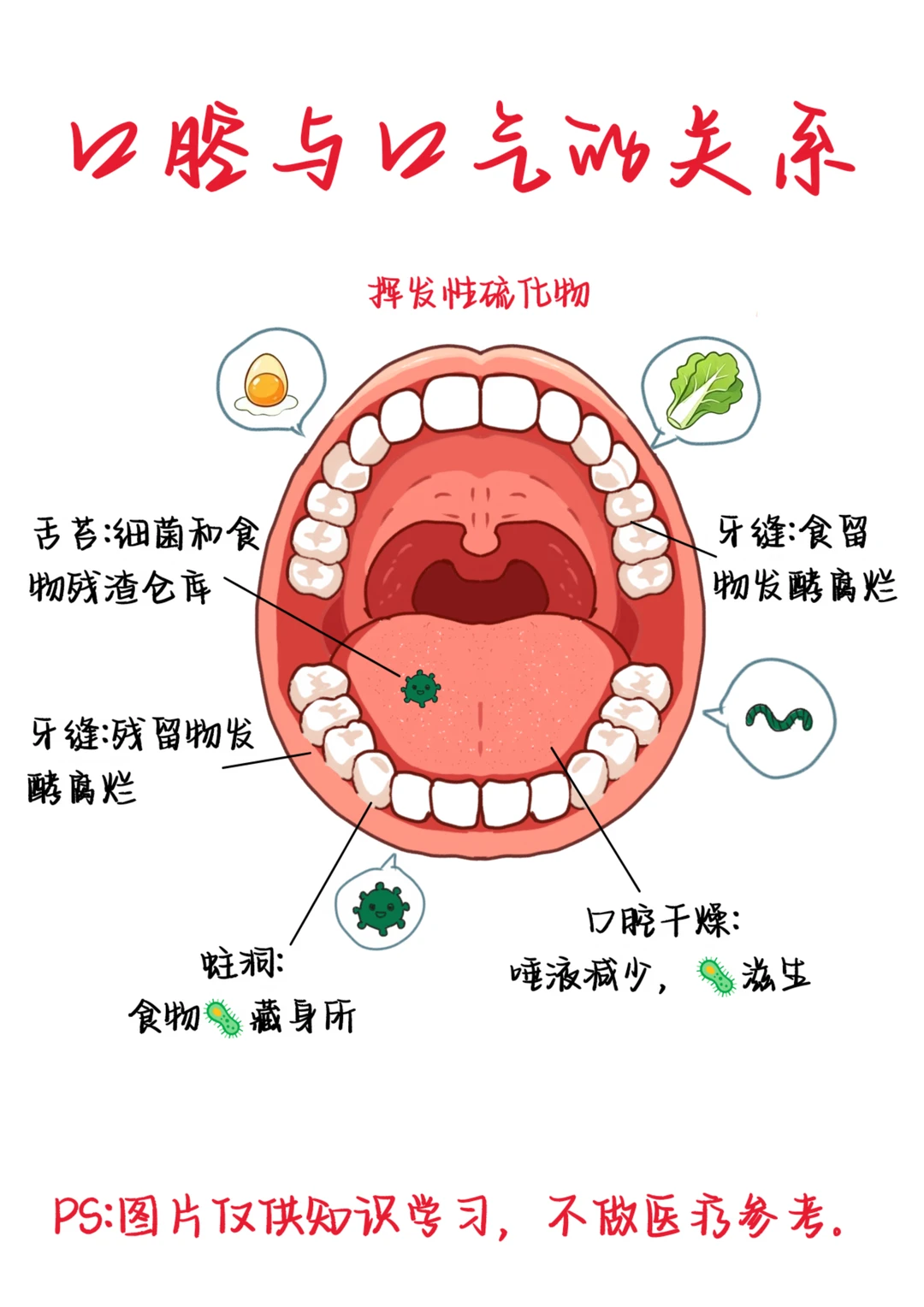 🧑‍⚕️🎓笔记——张嘴就有味？警惕牙🦠斑在搞鬼