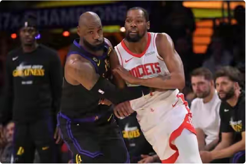 独扛大旗！老詹狂砍28+8+7打服全场，杜兰特9失误拉胯，湖人2-0拿...