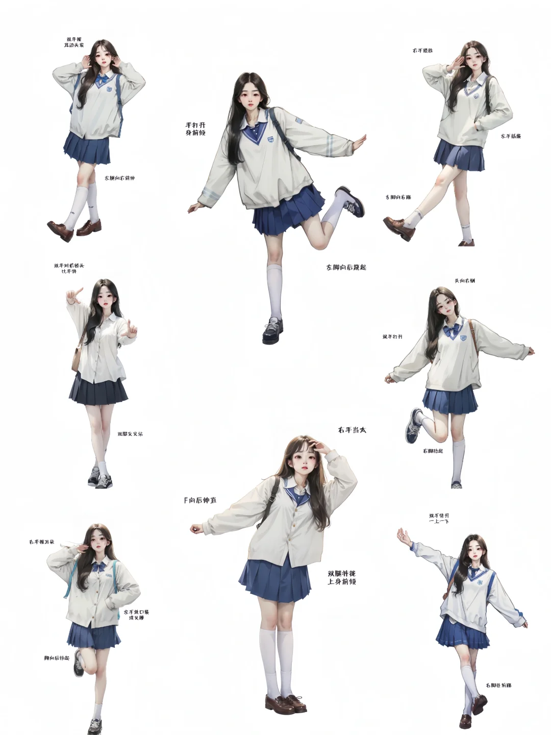 站姿拍照姿势📷一学一个不吱声！