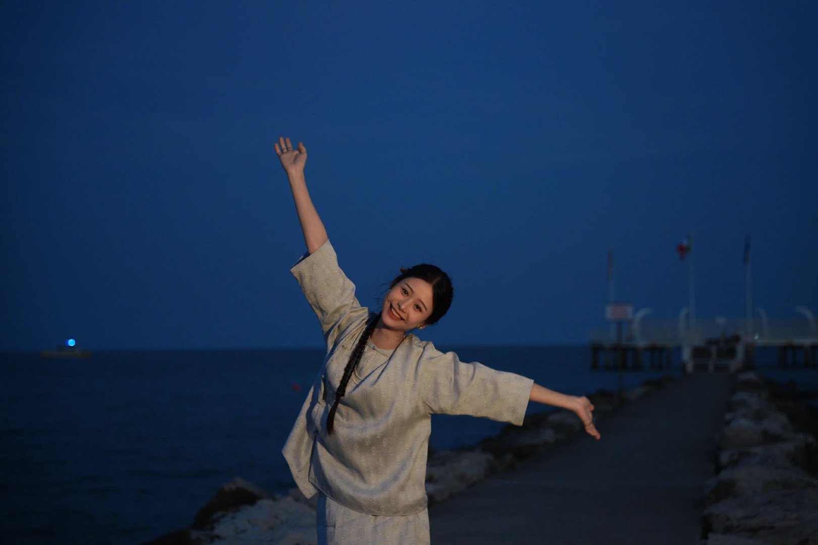 #给阿嬷的情书# 淑柔王晓慧发的威尼斯plog ​