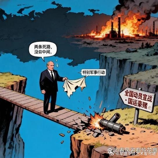 《如今俄罗斯大概率只剩两条路：第一，把吞进去的地全吐出来赔到服气；第二全民动员赌国运打到底》乌克兰总统泽连斯基随后确认了这场针对俄罗斯彼尔姆地区的打击。据俄方承认，针对能源设施的持续破坏，已经让俄罗斯损失了近三分之一的炼油能力。 ​