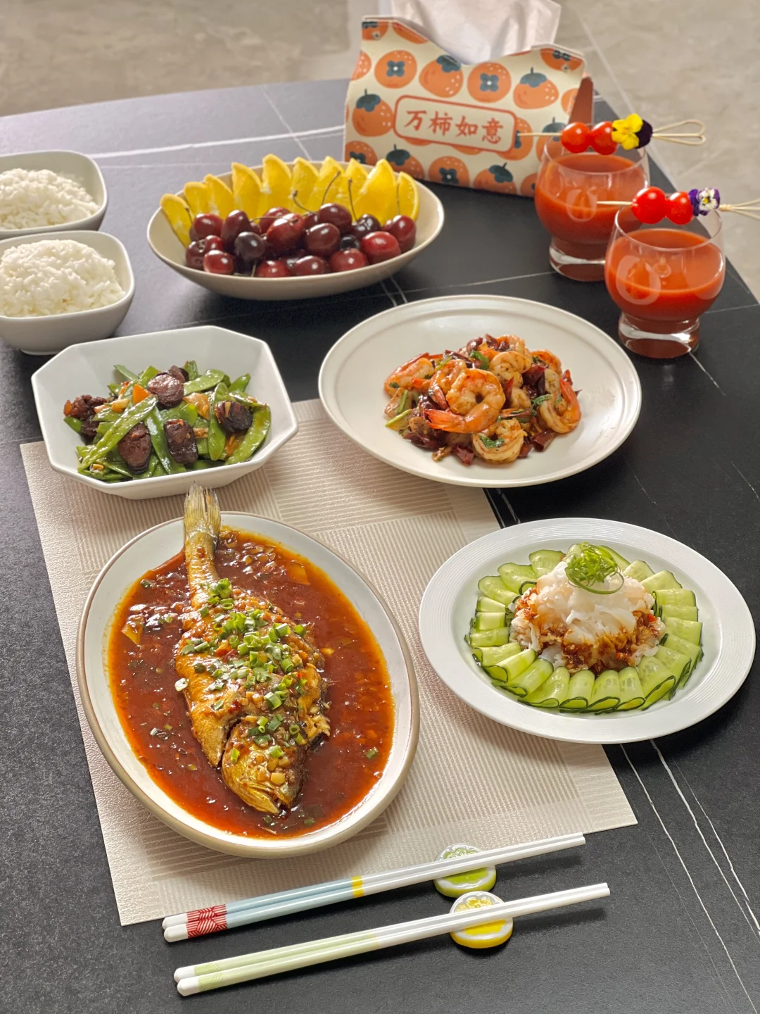 餐桌上的川香美味