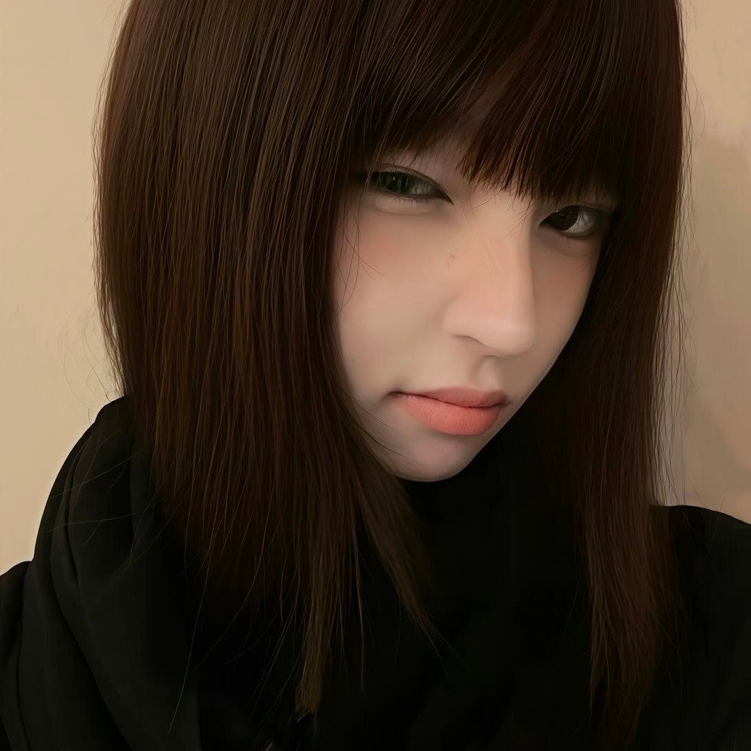 小众忧郁女生头像 ​