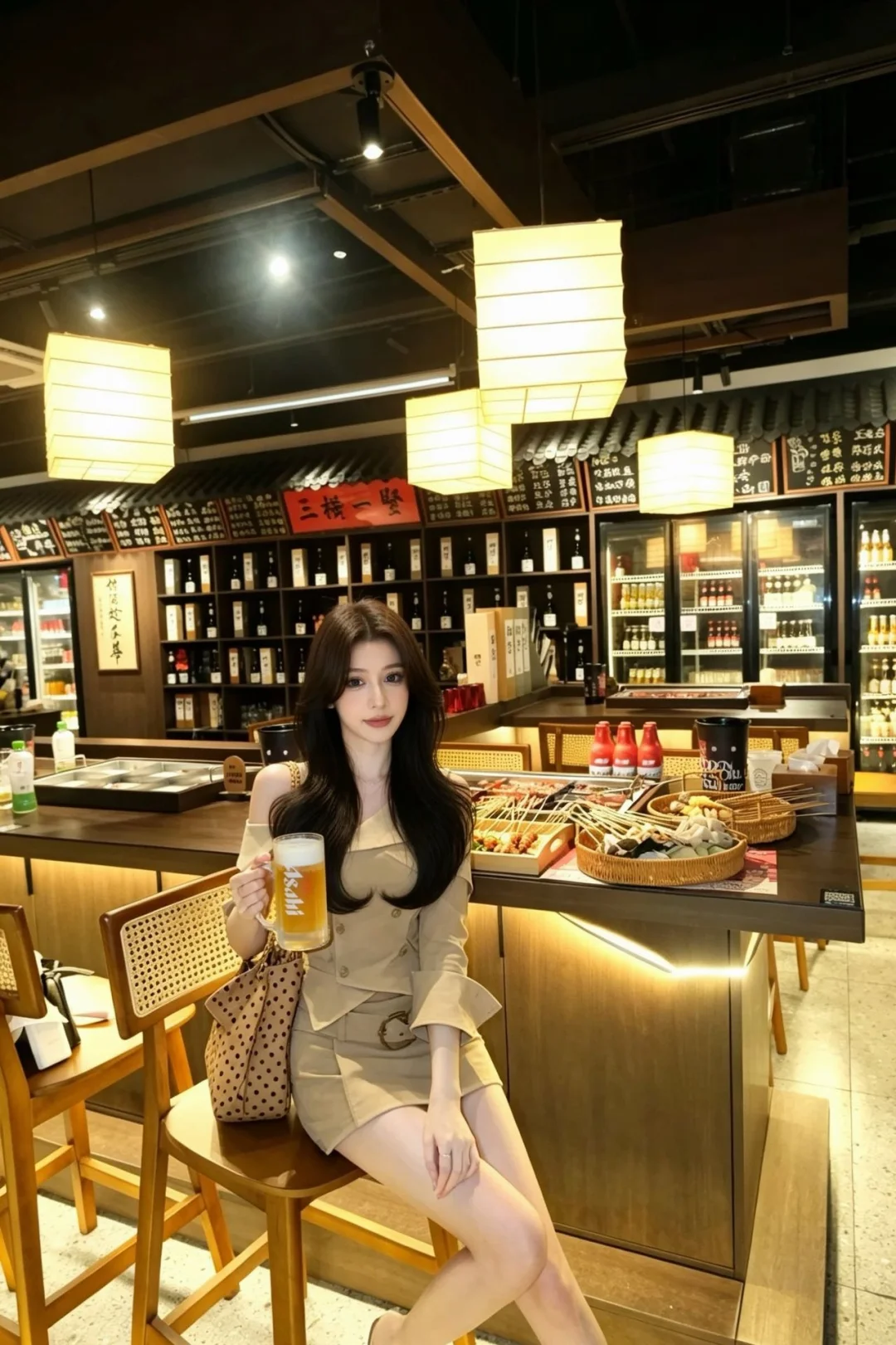 福田夜宵天花板✨下班治愈系板前串串店
	
忙完一天工作，想寻一处暖乎乎的小店，治